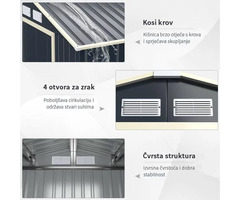 Vrtne kućice metalne